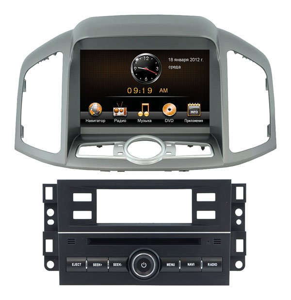 Штатная магнитола Road Rover Chevrolet Captiva 2012+
