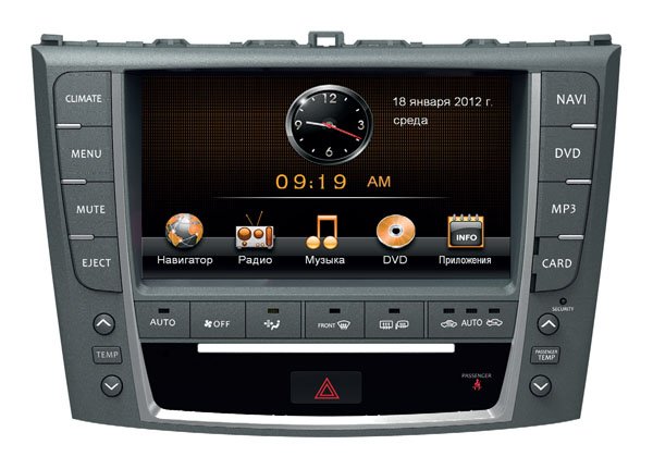 Road Rover мультимедийное устройство для автомобилей Lexus IS250, IS300 2005+