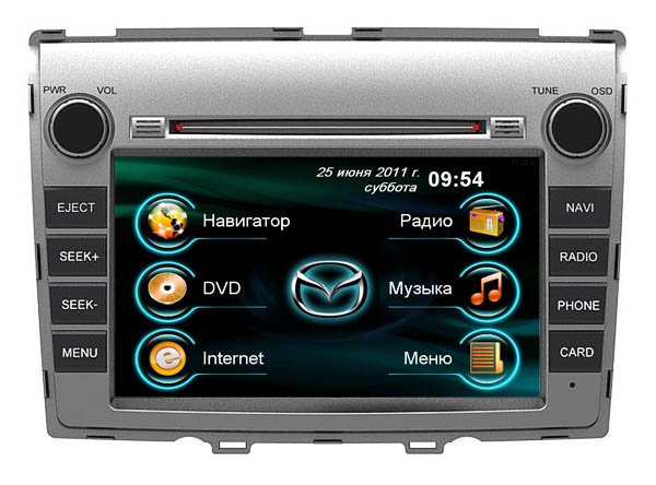 Road Rover мультимедийное устройство для автомобиля Mazda 8 (MPV3)