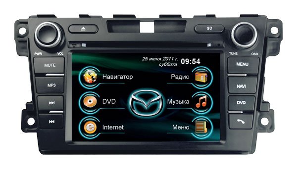 Road Rover мультимедийное устройство для автомобиля Mazda CX-7 2010+