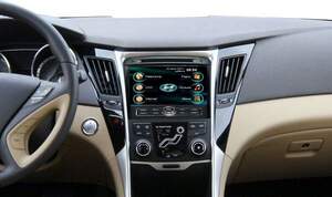Штатная магнитола RoadRover с GPS навигацией для Hyundai Sonata 2011