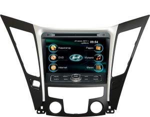 Штатная магнитола RoadRover с GPS навигацией для Hyundai Sonata 2011